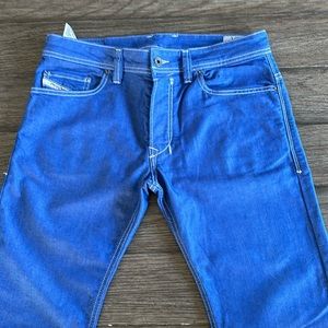 Diesel Men’s Stretchy Blue Jeans size 30 Never worn or washed